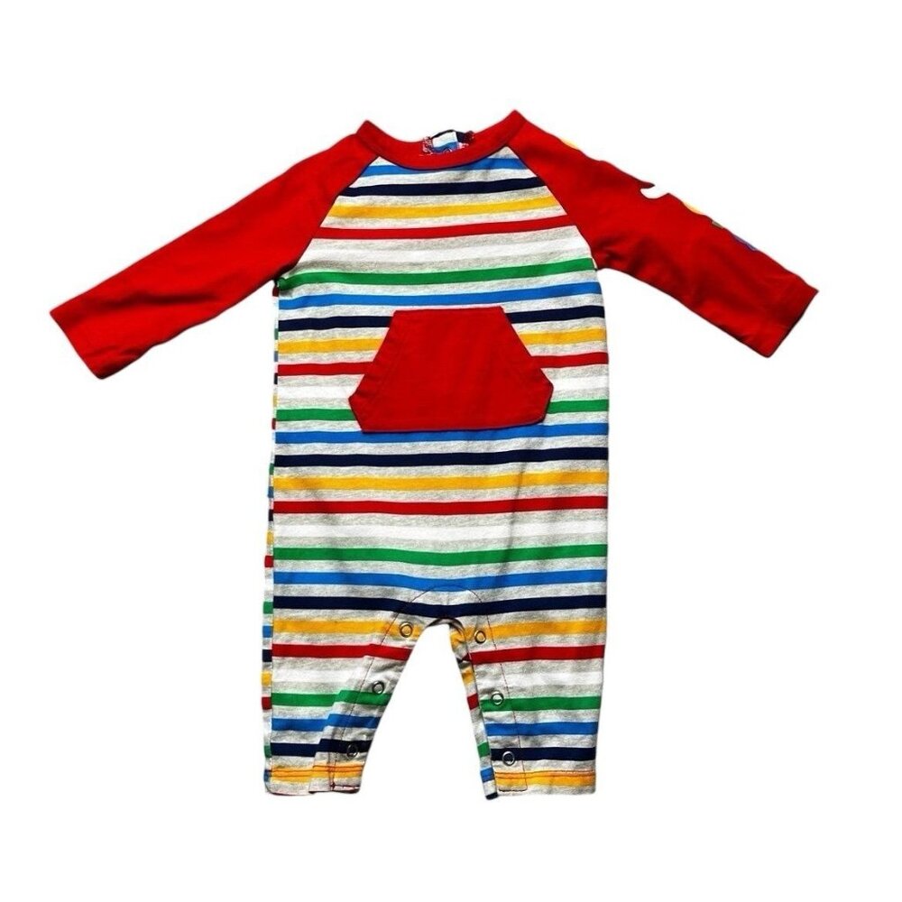 Crayola Colorful Striped Baby Romper Size 3 Months